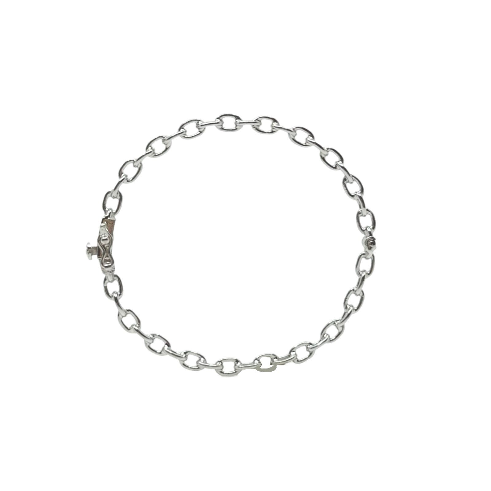 WHITE GOLD TRAILBLAZER BANGLE